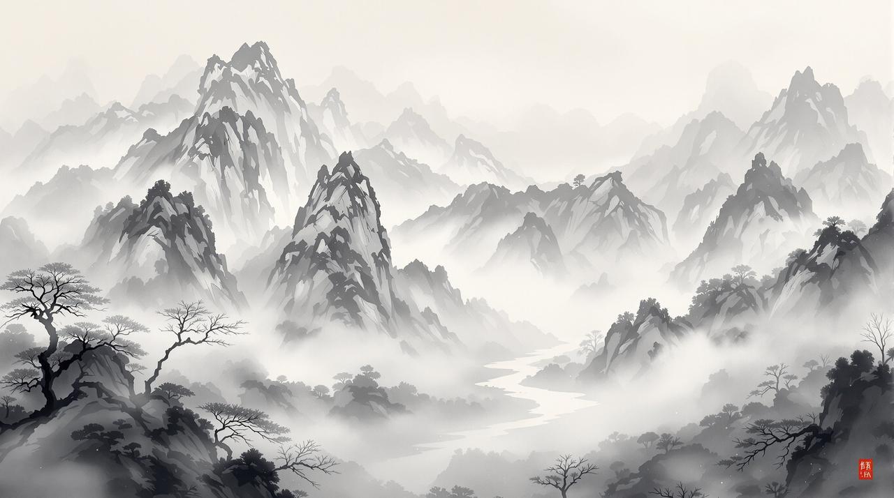 东方美学：水墨山河
