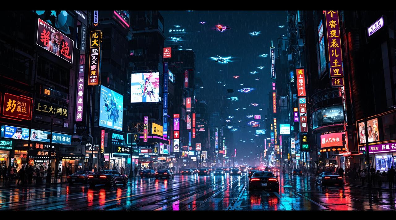 赛博朋克： neon之城
